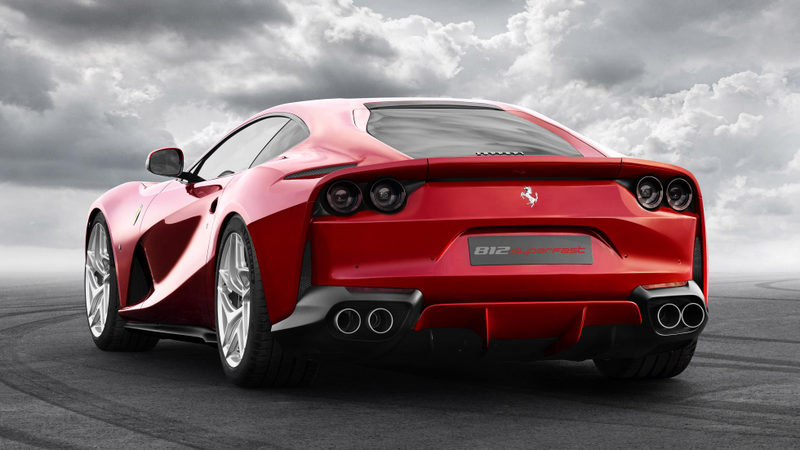 Illustration for article titled The New Ferrari 812 Superfast Has 790 Horsepower But What The Hell Is Happening